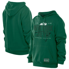 New York Jets New Era Combine Authentic Local State Throwback Hoodie - Green sale