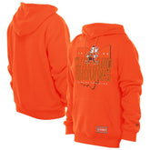 Cleveland Browns New Era Combine Authentic Local State Throwback Hoodie - Orange for sale