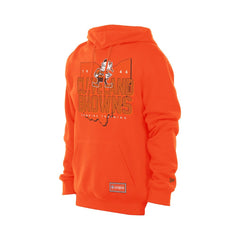 Cleveland Browns New Era Combine Authentic Local State Throwback Hoodie - Orange for sale