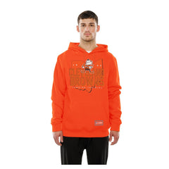 Cleveland Browns New Era Combine Authentic Local State Throwback Hoodie - Orange for sale