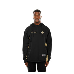 New Orleans Saints New Era Combine Authentic Raglan Scuba Full-Zip Hoodie - Black for sale
