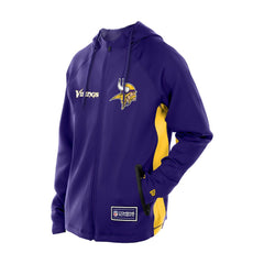 Minnesota Vikings New Era Combine Authentic Raglan Scuba Full-Zip Hoodie - Purple discount
