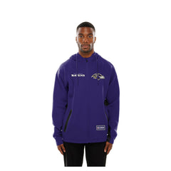 Baltimore Ravens New Era Combine Authentic Raglan Scuba Full-Zip Hoodie - Purple for sale