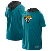 Jacksonville Jaguars New Era Combine Authentic Hooded Raglan Short-Sleeve T-Shirt - Teal outlet