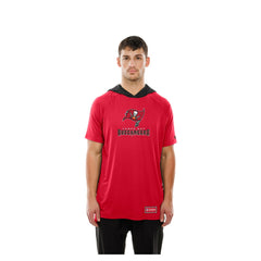 Tampa Bay Buccaneers New Era Combine Authentic Hooded Raglan Short-Sleeve T-Shirt - Red online