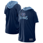 Tennessee Titans New Era Combine Authentic Hooded Raglan Short-Sleeve T-Shirt - Navy online
