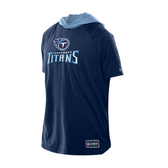 Tennessee Titans New Era Combine Authentic Hooded Raglan Short-Sleeve T-Shirt - Navy online
