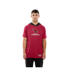 Arizona Cardinals New Era Combine Authentic Hooded Raglan Short-Sleeve T-Shirt - Cardinal discount
