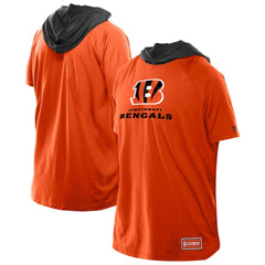 Cincinnati Bengals New Era Combine Authentic Hooded Raglan Short-Sleeve T-Shirt - Orange online