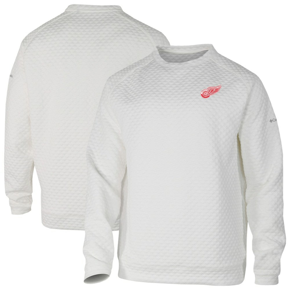 Detroit Red Wings Columbia The Finder Sweatshirt - White Sweatshirts