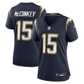 Ladd McConkey Los Angeles Chargers Women's Alternate Super Chargers Game Jersey - Navy discount