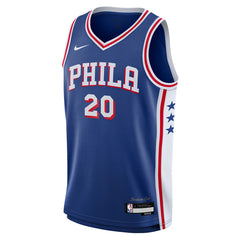 Jared McCain Philadelphia 76ers Youth Swingman Jersey - Icon Edition - Royal for sale
