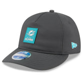Miami Dolphins New Era 2025 Sideline Cold Weather Retro Crown 59FIFTY Fitted Hat - Charcoal cheap