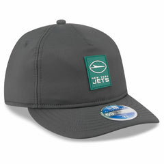 New York Jets New Era 2025 Sideline Cold Weather Retro Crown 59FIFTY Fitted Hat - Charcoal cheap