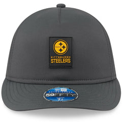 Pittsburgh Steelers New Era 2025 Sideline Cold Weather Retro Crown 59FIFTY Fitted Hat - Charcoal outlet