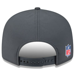 Washington Commanders New Era 2025 Sideline Cold Weather Split Panel 9FIFTY Snapback Hat - Charcoal outlet