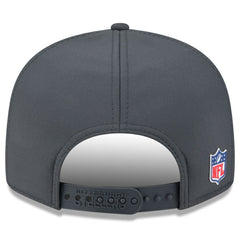 Pittsburgh Steelers New Era 2025 Sideline Cold Weather Split Panel 9FIFTY Snapback Hat - Charcoal for sale