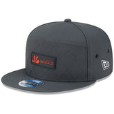 Cincinnati Bengals New Era 2025 Sideline Cold Weather Split Panel 9FIFTY Snapback Hat - Charcoal online