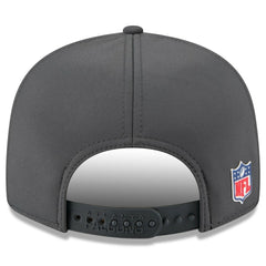 Atlanta Falcons New Era 2025 Sideline Cold Weather Split Panel 9FIFTY Snapback Hat - Charcoal for sale