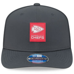 Kansas City Chiefs New Era 2025 Sideline Cold Weather 9SEVENTY Adjustable Hat - Charcoal outlet