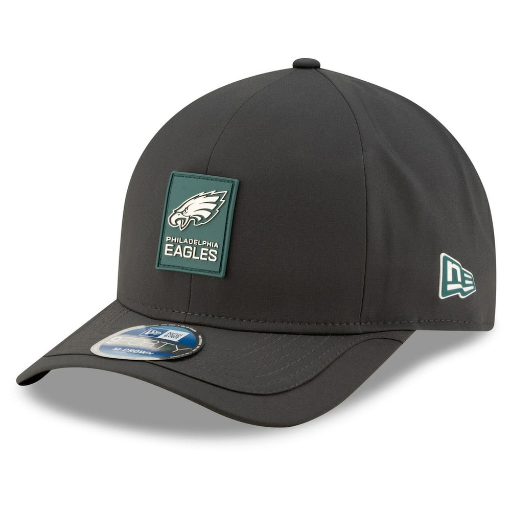 Philadelphia Eagles New Era 2025 Sideline Cold Weather 9FORTY M-Crown Adjustable Hat - Charcoal outlet