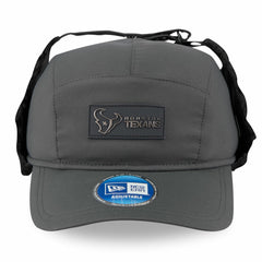 Houston Texans New Era 2025 Sideline Cold Weather Runner Dog Ear Adjustable Hat - Charcoal online