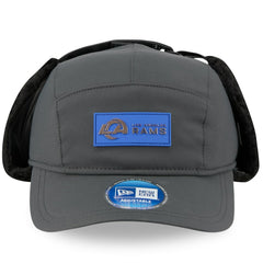 Los Angeles Rams New Era 2025 Sideline Cold Weather Runner Dog Ear Adjustable Hat - Charcoal discount