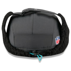 Miami Dolphins New Era 2025 Sideline Cold Weather Runner Dog Ear Adjustable Hat - Charcoal online