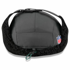 New York Jets New Era 2025 Sideline Cold Weather Runner Dog Ear Adjustable Hat - Charcoal discount