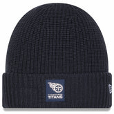 Tennessee Titans New Era 2025 Sideline Cold Weather Cuffed Knit Hat - Charcoal on sale