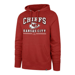 Kansas City Chiefs '47 Packed House Headline Pullover Hoodie - Red cheap