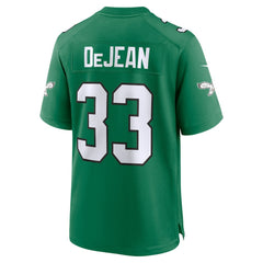 Cooper DeJean Philadelphia Eagles Alternate Game Jersey - Kelly Green discount