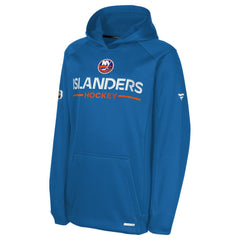 New York Islanders Fanatics Youth Authentic Pro Rink Raglan Hoodie - Royal Hoodies