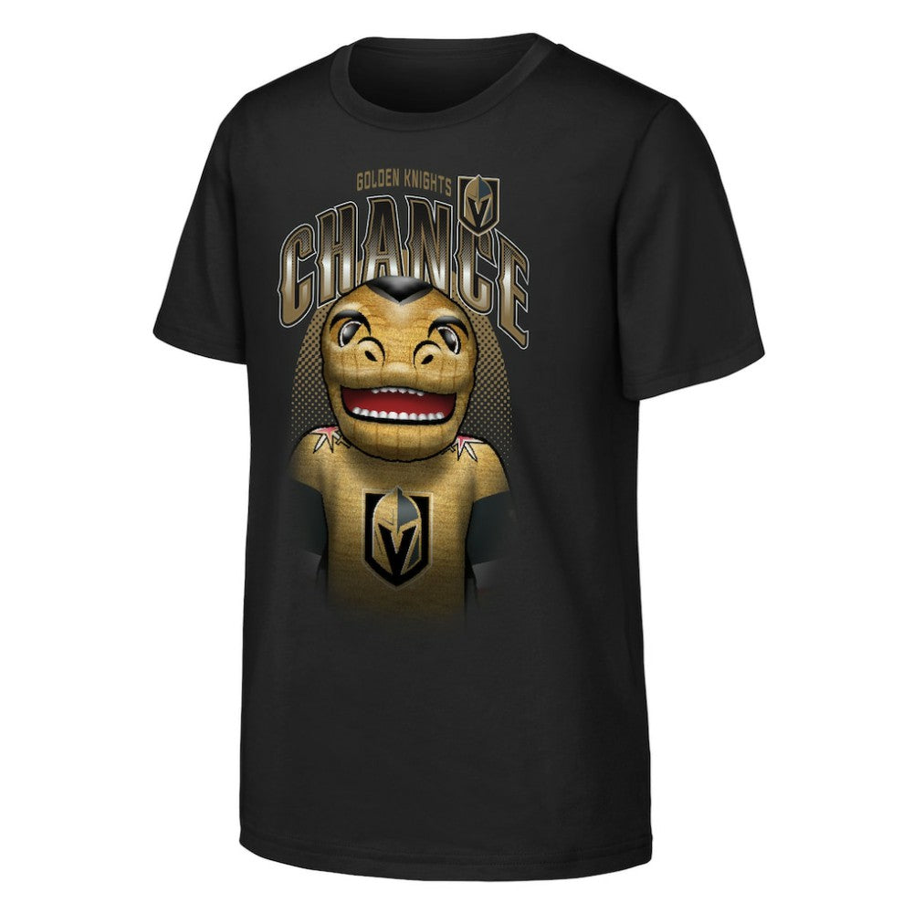 Vegas Golden Knights Outerstuff Youth Mascot Highlight T-Shirt - Black T-shirts