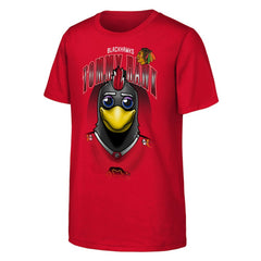 Chicago Blackhawks Outerstuff Youth Mascot Highlight T-Shirt - Red T-shirts