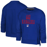 New York Rangers Outerstuff Girls Youth Game Love Sweatshirt - Royal Sweatshirts