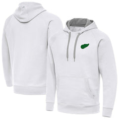 Detroit Red Wings Antigua St. Patrick's Day Victory Pullover Hoodie - White Hoodies