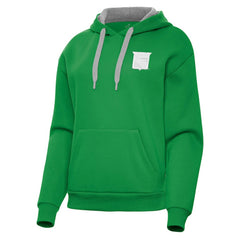 New York Rangers Antigua Women's St. Patrick's Day Victory Pullover Hoodie - Kelly Green Hoodies