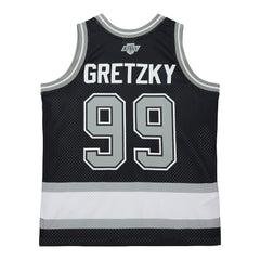 Wayne Gretzky Los Angeles Kings Mitchell & Ness Unisex Maxxed Out Fashion Basketball Jersey - Black Jerseys
