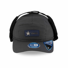 Dallas Cowboys New Era 2025 Sideline Cold Weather Runner Dog Ear Adjustable Hat - Charcoal cheap