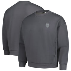 USMNT Levelwear Luxe Signature Lineage Tri-Blend Pullover Sweatshirt on sale - Gray