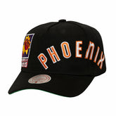 Phoenix Suns Busted Logo Wordmark Wrap-Around Pro Pinch Adjustable Hat - Black shop