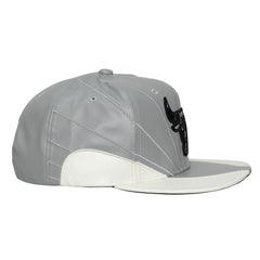 Chicago Bulls Day 12 Two-Tone Faux Leather Snapback Hat - Gray/White shop