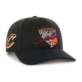 Cleveland Cavaliers '47 Nothing But Net Hitch Adjustable Hat sale - Black on sale