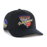 Golden State Warriors '47 Nothing But Net Hitch Adjustable Hat sale - Black outlet