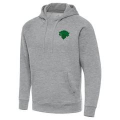 New York Knicks Antigua St. Patrick's Day Victory Raglan Pullover Hoodie - Heather Gray shop