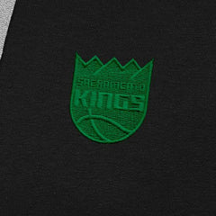 Sacramento Kings Antigua St. Patrick's Day Victory Raglan Pullover Hoodie - Black on sale