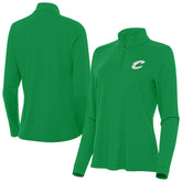Cleveland Cavaliers Antigua Women's St. Patrick's Day Intent Quarter-Zip Top sale - Kelly Green outlet