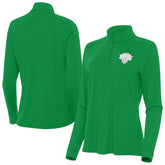 New York Knicks Antigua Women's St. Patrick's Day Intent Quarter-Zip Top - Kelly Green discount