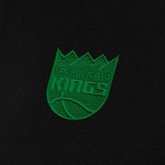 Sacramento Kings Antigua Women's St. Patrick's Day Intent Quarter-Zip Top - Black for sale